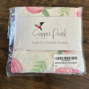 NWT Copper Pearl Grace swaddle blanket